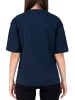 Reichstadt Reichstadt Regular Fit T-Shirt Damen Shoulder Drop 25RSW071 Dark Blue 4XL