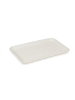 relaxdays 3 x Schuhabtropfschale in Weiß - (B)60 x (H)3 x (T)40 cm