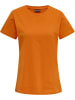 Hummel T-Shirt Hmlred Damen in ORANGE TIGER