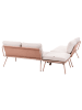 Beliani 3-tlg Lounge Set CACCAMO in Beige/Braun