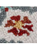 KADIMA DESIGN Wollteppich Orientmuster Floral Suzani, Wohnzimmer in Rot-Blau