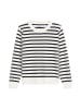 Marc O'Polo DENIM Gestreifter Pullover regular in Dark Blue
