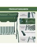 Outsunny Hollywoodschaukel 170L x 110B x 153H cm Grün