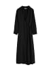 Polo Club Kleider WOMAN ARETHA DRESS LONG SLEEVE RELAXED FIT in Schwarz