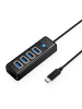 Orico PW4U-C3 USB-Hub, 4-Port USB-A 3.0, 1,8 m Kabel