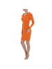 Ital-Design Kleid in Orange