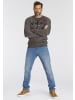 H.I.S. Sweater in dunkel grau