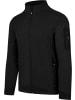 Normani Outdoor Sports Herren Strick-Fleecejacke Wapusk in Schwarz