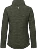 ragwear Strickjacke Liram Melange in Dark Olive