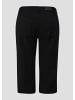 QS Jeans-Hose 3/4 in Schwarz