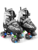 Apollo Rollschuh " Super Quads X-Pro " in Schwarz