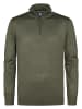 Petrol Industries Strick-Half-Zip-Pullover Lexington in Grün