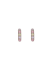 myMo Women Necklace With Beads in Rose Gold Multicolor