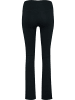 Hummel Sportleggings "Hiit Seamless Flare Tights" in Schwarz