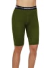 Normani Outdoor Sports Damen Merino Shorts „Sunshine Coast“ in Grün