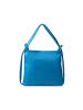 faina Schultertasche Aus Leder in Blau