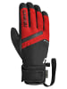 Reusch Fingerhandschuhe Booster in 7068 black/tango red