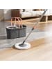 relaxdays Wischmopp-Set in Grau - 14 l