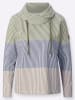 WITT WEIDEN Sweatshirt in khaki-rauchblau-gestreift