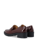 Bianco Halbschuhe in Burgundy