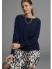 Laura Scott Strickpullover in marine melange