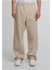 PEGADOR Trousers - Sweat in washed light beige/virtual pink/gum