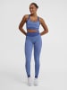 Hummel Leggings Hmlmt Shine Multisport Damen in BLUE INDIGO MELANGE