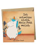 Mr. & Mrs. Panda Deluxe Karte Einhorn Fitness Design mit Spruch in Weiß
