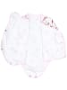 TupTam Baby Langarm Wickelbody im 5er Set in beige/rosa