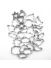 relaxdays 36-tlg. Ausstechformen Set in Silber