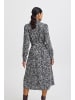 b. young BYJOSA SHIRT DRESS 4 - regular fit in Black Zigzag Mix
