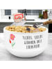 Mr. & Mrs. Panda Smoothie Bowl Blume HageRundunge mit Spruch in Weiß