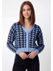 myMo ROCKS Damen Cardigan in BLAU
