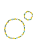usha FESTIVAL Women Jewelry Set With Bracelet And Ring in Yellow Multicolor