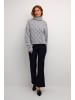 CULTURE Strickpullover CUkimmy in Light Grey Melange