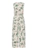 BETTY & CO Jumpsuit ohne Arm in Nature/Green