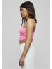 Urban Classics Bandeau Bra in neonpink
