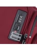 D&N Travel Line 9504 4 Rollen Kabinentrolley S 55 cm in dark red