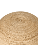 Beliani Pouf DUKI in Naturfarben/Beige - (W) 50 x (H) 40 x (L) 50 cm