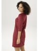 Aniston SELECTED Jerseykleid in pink-rot-schwarz