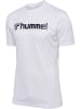 Hummel T-Shirt Hmllogo Multisport Erwachsene in WHITE
