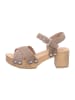 SOFTCLOX Plateau Sandaletten in Beige