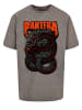 F4NT4STIC Oversize T-Shirt Pantera Venomous Snake in Asphalt