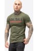 Lonsdale T-Shirt "Crantock T-Shirt Normale Passform" in Grün