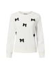 More & More Sweatshirt in ecru schwarz
