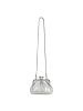 Seidenfelt Fyn Umhängetasche 20 cm silver metallic