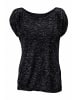 LASCANA T-Shirt in schwarz