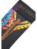 Carlo Colucci Businesssocken Curro in Schwarz / Mehrfarbig