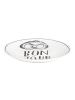 Blond Amsterdam Petit-Four-Teller Bonjour in Schwarz - 12cm
