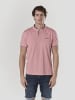 KOROSHI PiquÃ© mao poloshirt Ã¼berall in pink